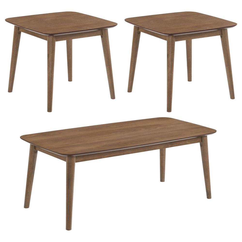 Radley 3-piece Occasional Set Natural Walnut. Picture 2