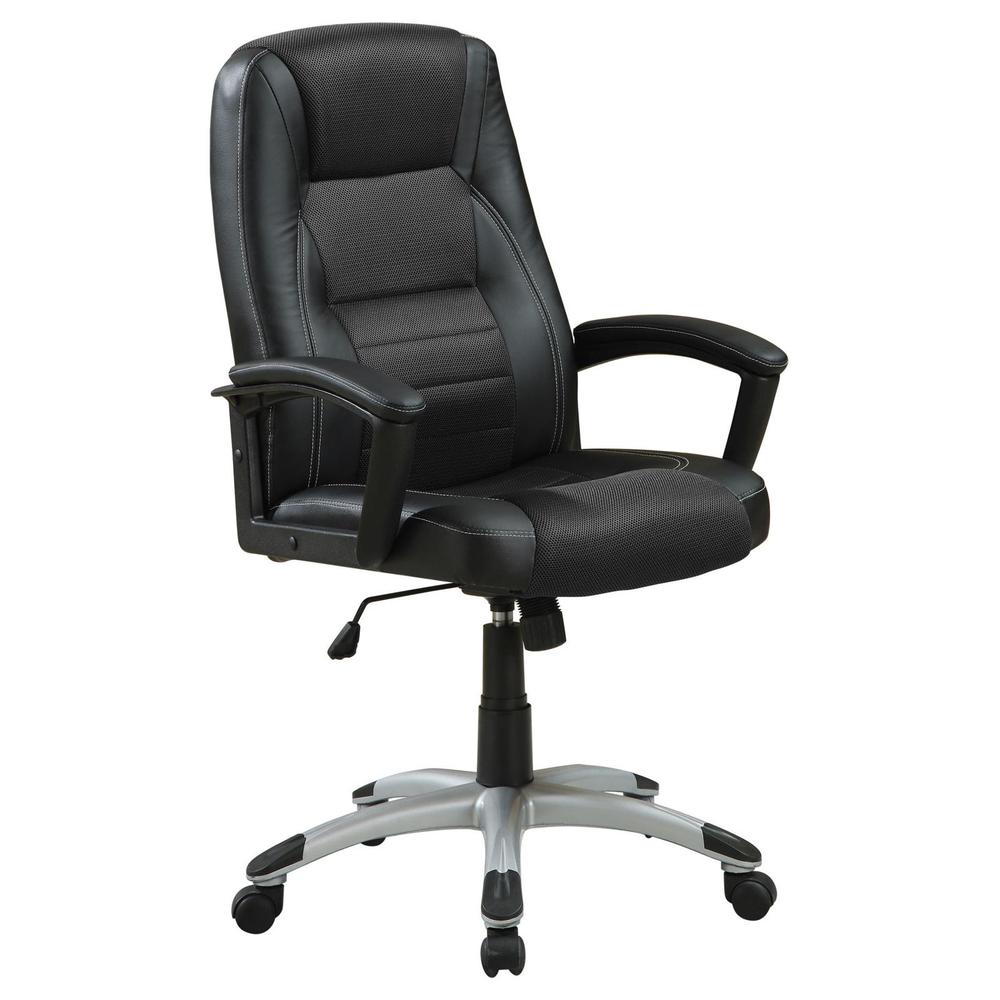 Dione Adjustable Height Office Chair Black. Picture 2