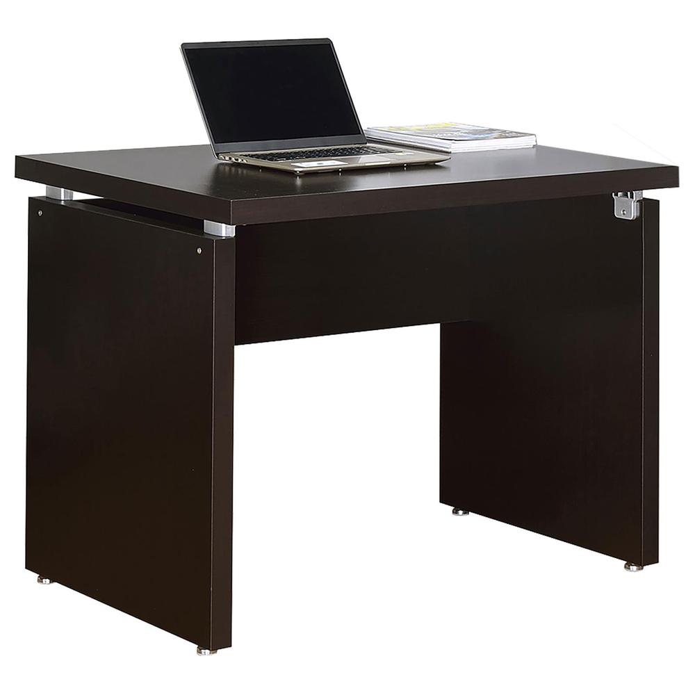Skylar Extension Desk Cappuccino. Picture 1