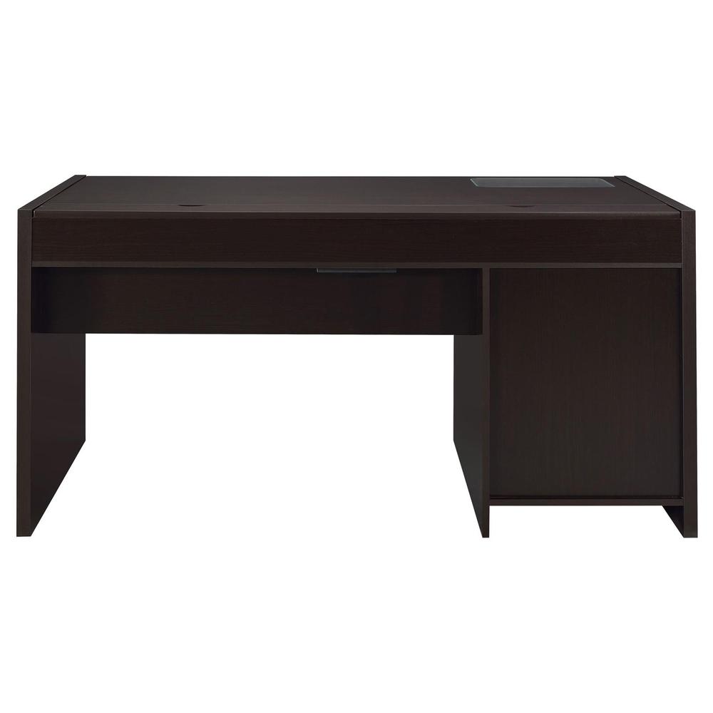 Halston 3-drawer Connect-it Office Desk Cappuccino. Picture 6