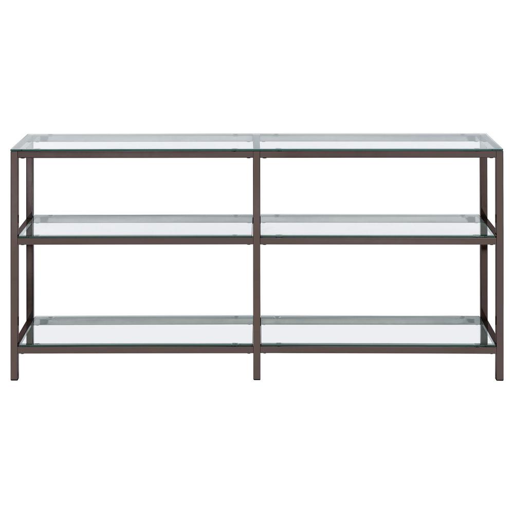 Kate 2-tier Bookcase Black Nickel. Picture 4