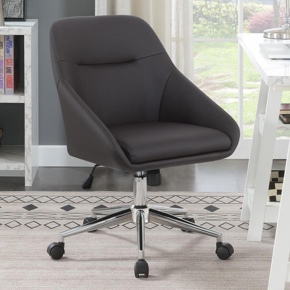 Jackman Upholstered Office Chair with Casters. Picture 1