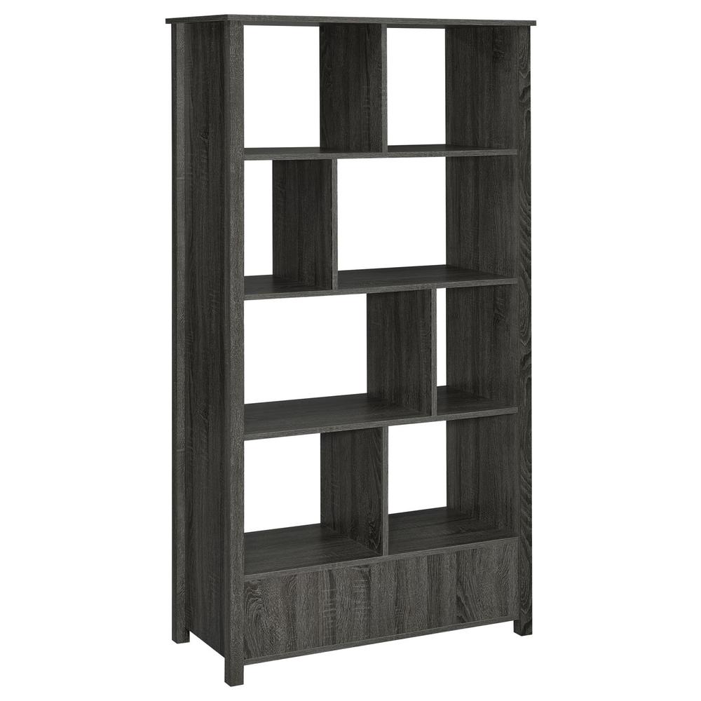 Dylan Rectangular 8-shelf Bookcase. Picture 6