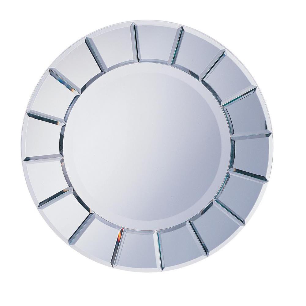 Fez Round Sun-shaped Mirror Silver. Picture 2
