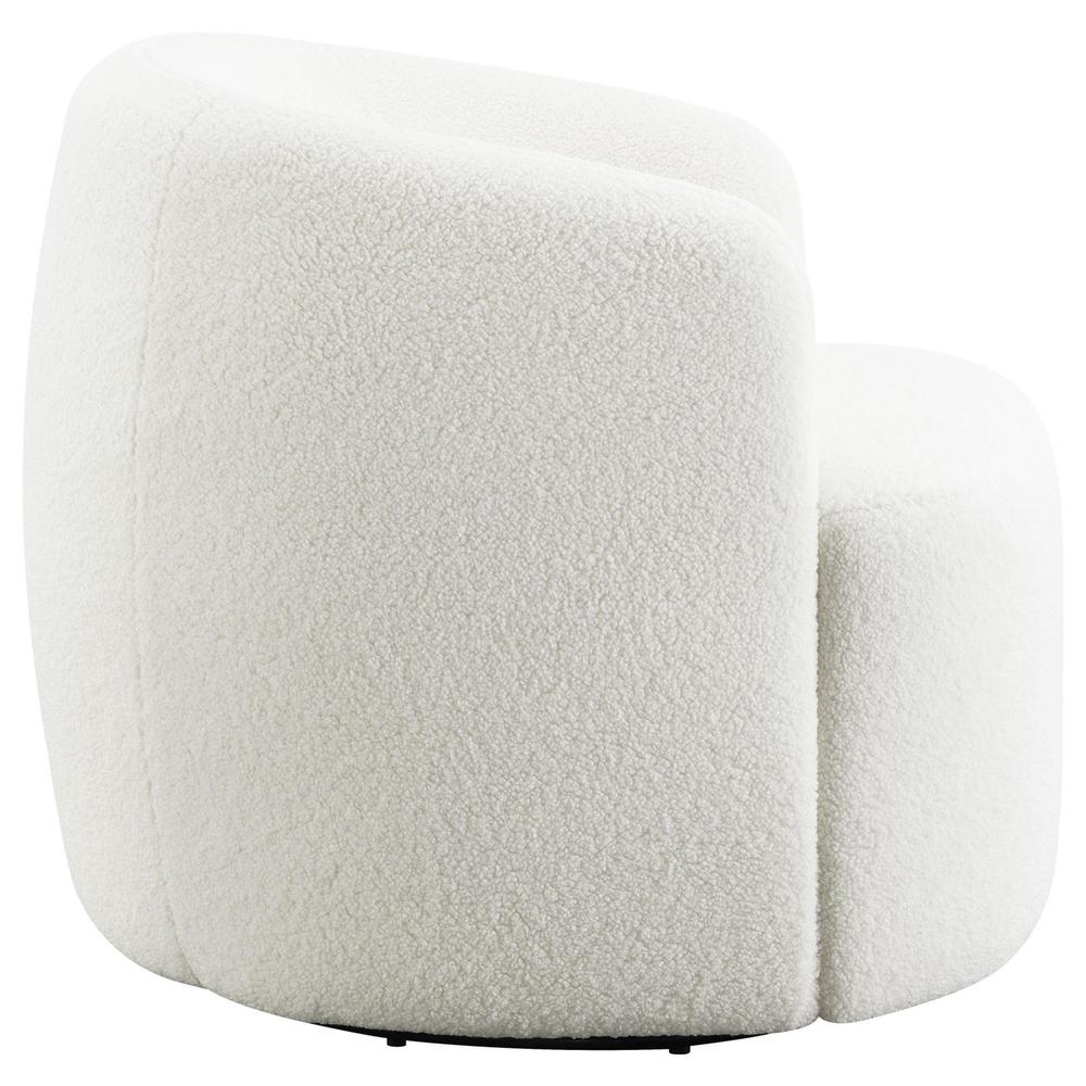 Hudson Upholstered Swivel Chair Natural. Picture 8