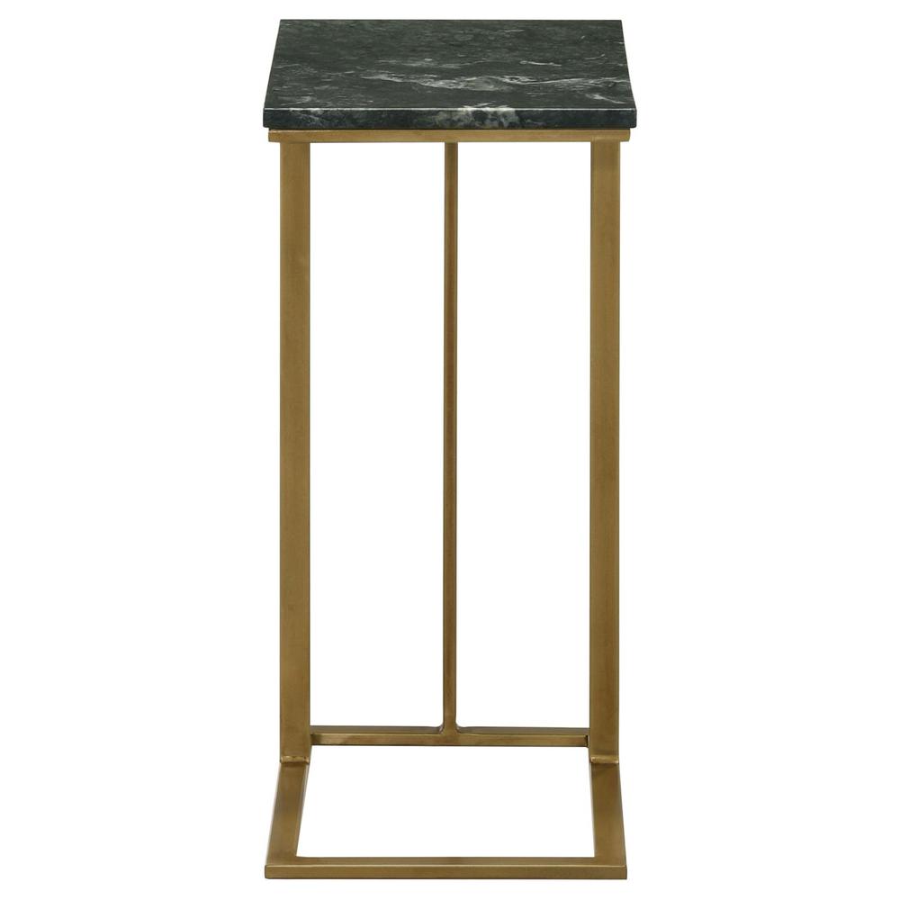 Vicente Accent Table with Marble Top Grey. Picture 5