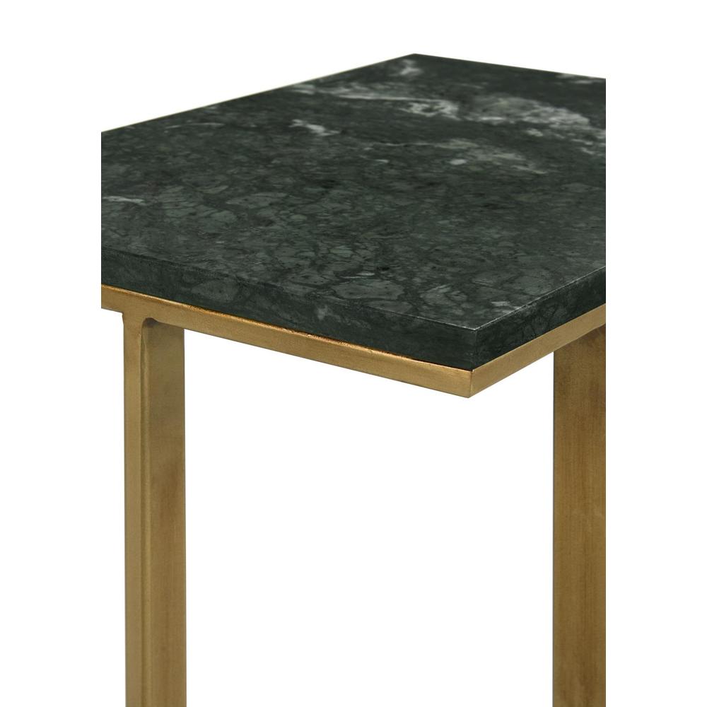 Vicente Accent Table with Marble Top Grey. Picture 13