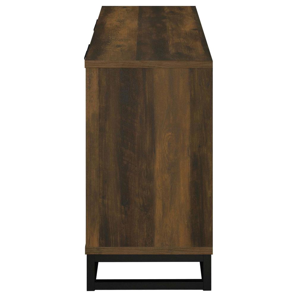 Ryatt 4-door Engineered Wood Accent Cabinet Dark Pine. Picture 5
