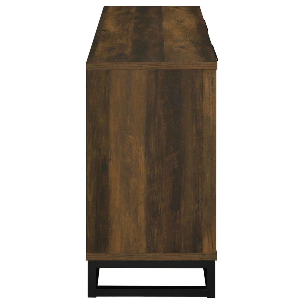 Ryatt 4-door Engineered Wood Accent Cabinet Dark Pine. Picture 9