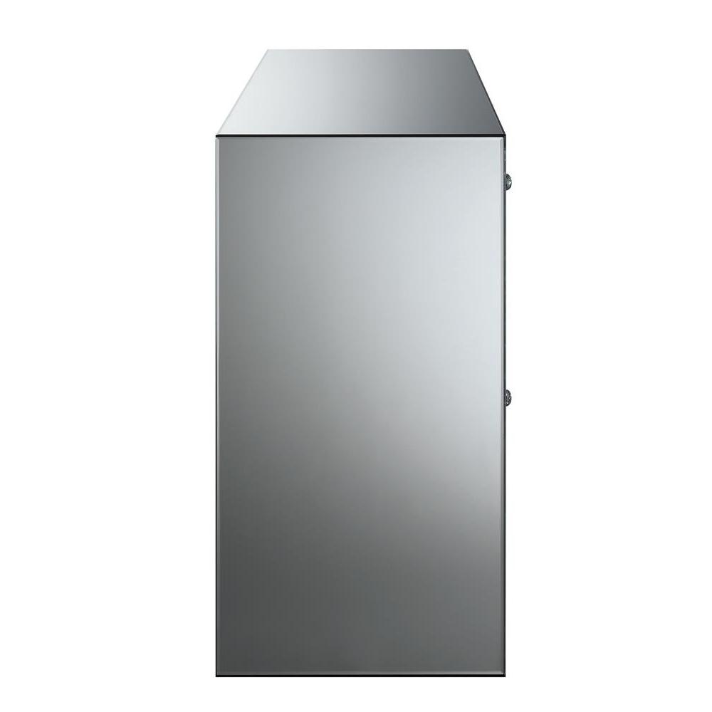 Maya 2-drawer Accent Cabinet Clear Mirror. Picture 6