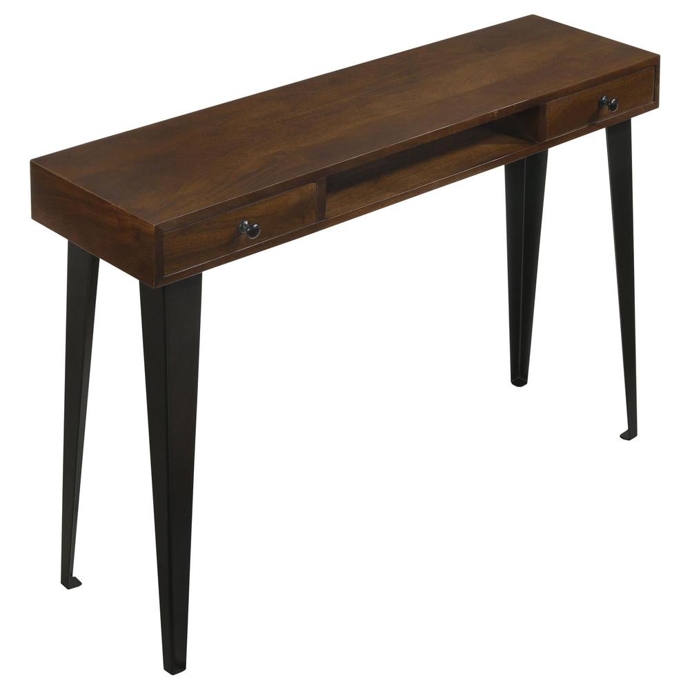 Radcliffe 2-drawer Console Table Dark Brown. Picture 5