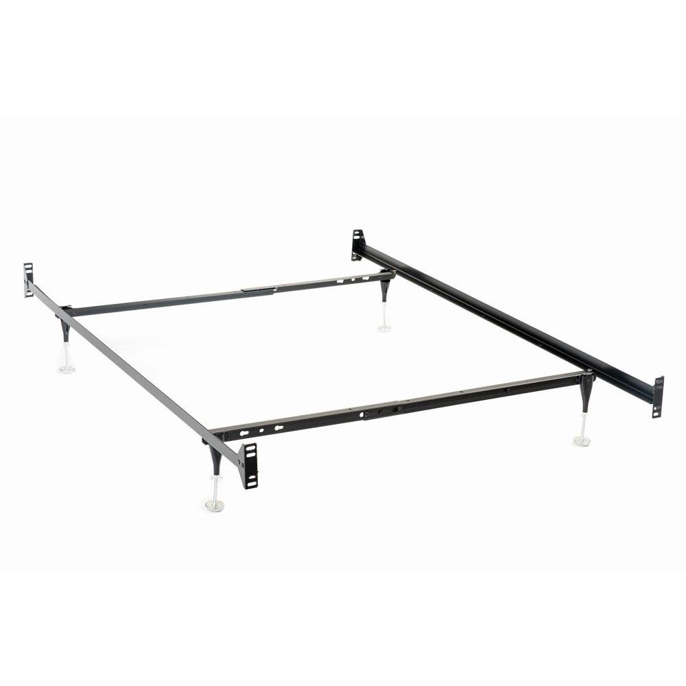 Esme Twin Over Full Bed Frame Black. Picture 1