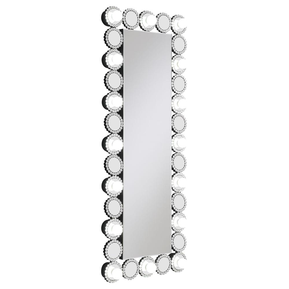 Aghes Rectangular Wall Mirror with LED Lighting Mirror. Picture 2