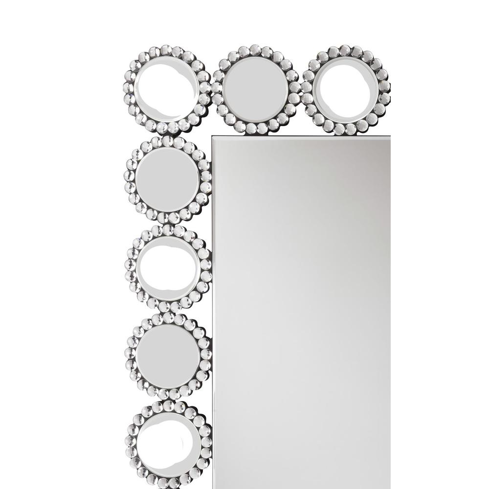 Aghes Rectangular Wall Mirror with LED Lighting Mirror. Picture 6