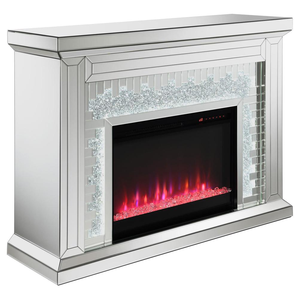 Gilmore Rectangular Freestanding Fireplace Mirror. Picture 3