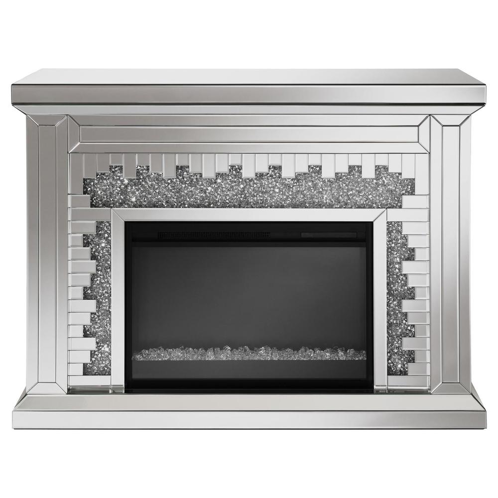 Gilmore Rectangular Freestanding Fireplace Mirror. Picture 4