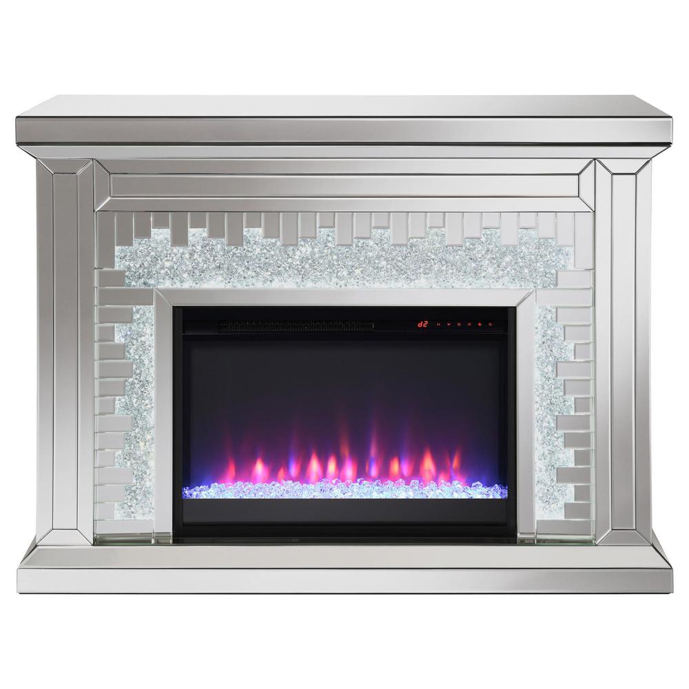 Gilmore Rectangular Freestanding Fireplace Mirror. Picture 5