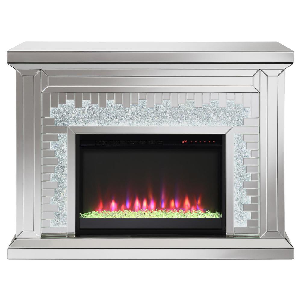 Gilmore Rectangular Freestanding Fireplace Mirror. Picture 7