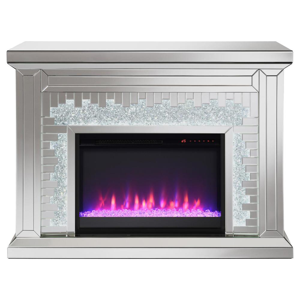 Gilmore Rectangular Freestanding Fireplace Mirror. Picture 8