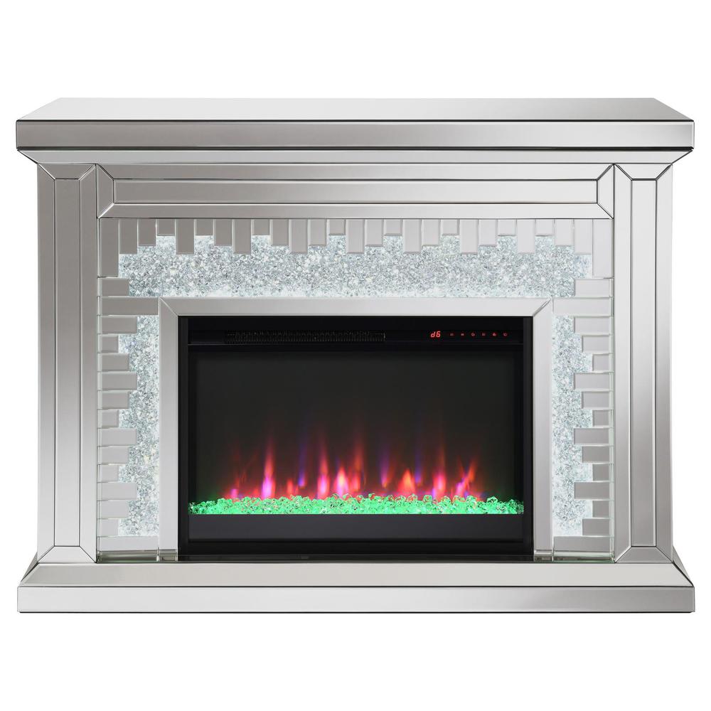 Gilmore Rectangular Freestanding Fireplace Mirror. Picture 9