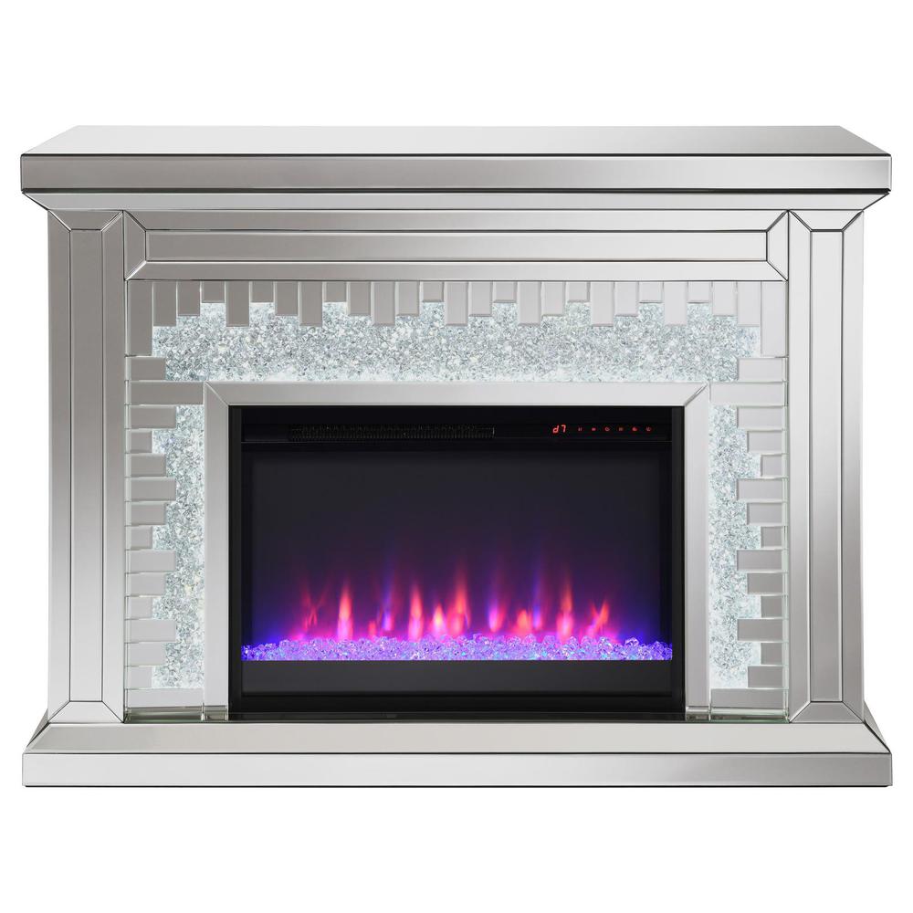 Gilmore Rectangular Freestanding Fireplace Mirror. Picture 10