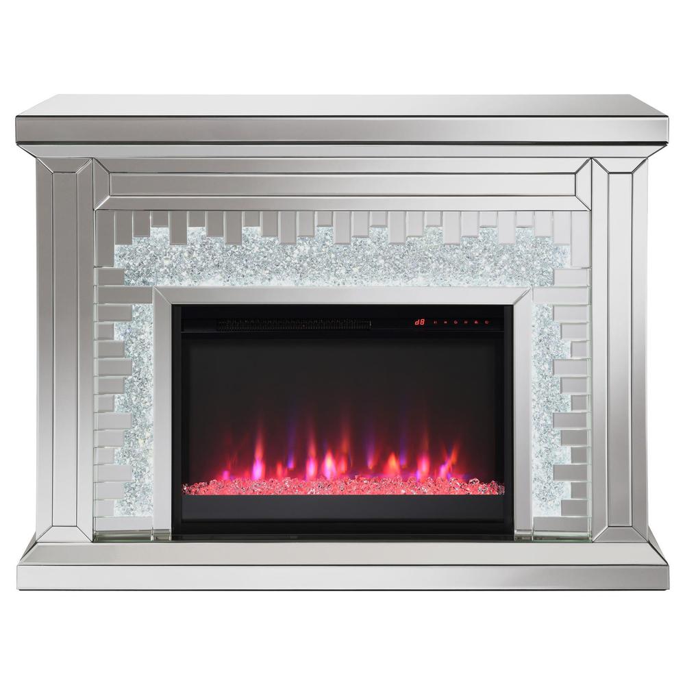 Gilmore Rectangular Freestanding Fireplace Mirror. Picture 11