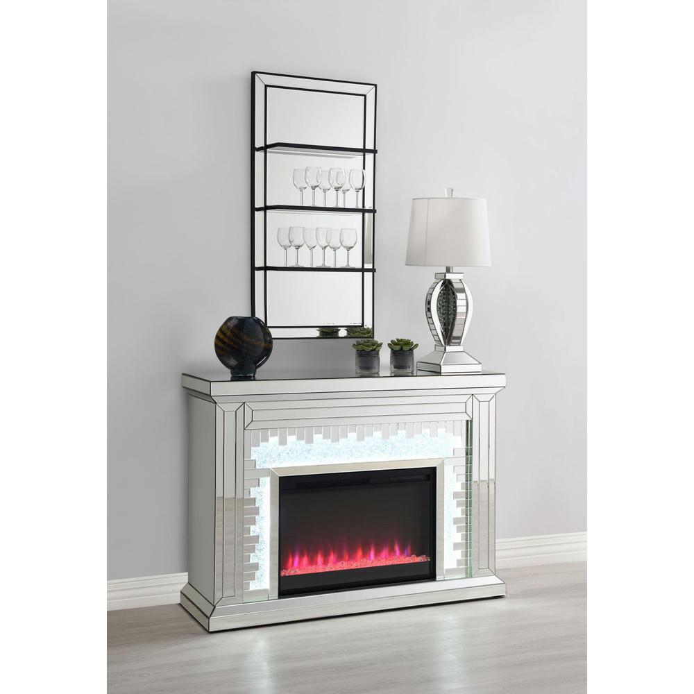 Gilmore Rectangular Freestanding Fireplace Mirror. Picture 17