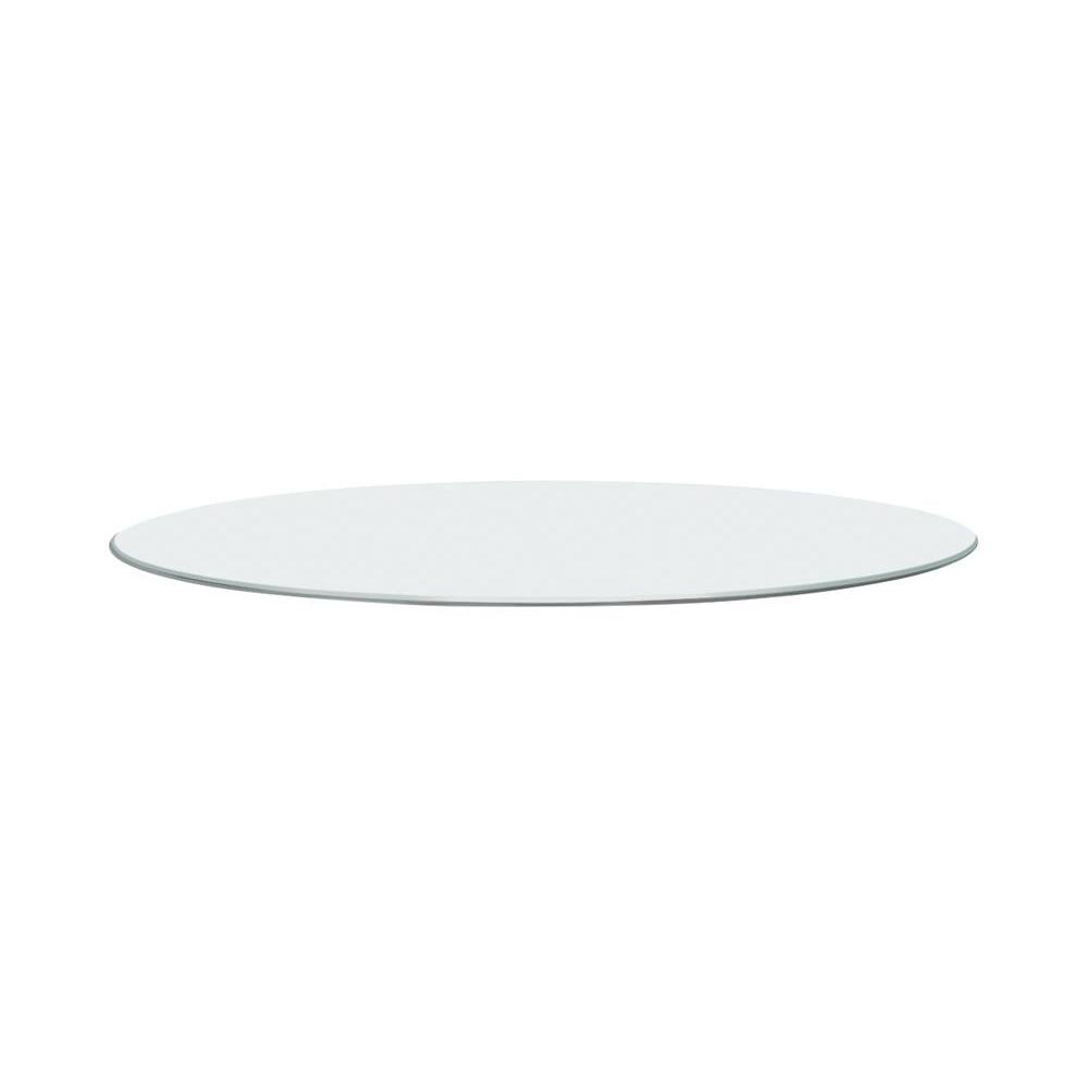 48" 6mm Round Glass Table Top Clear. Picture 2