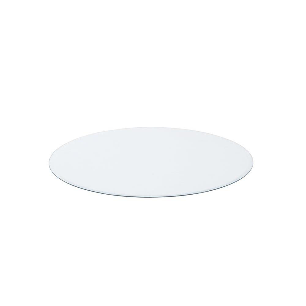 54" 10mm Round Glass Table Top Clear. Picture 2