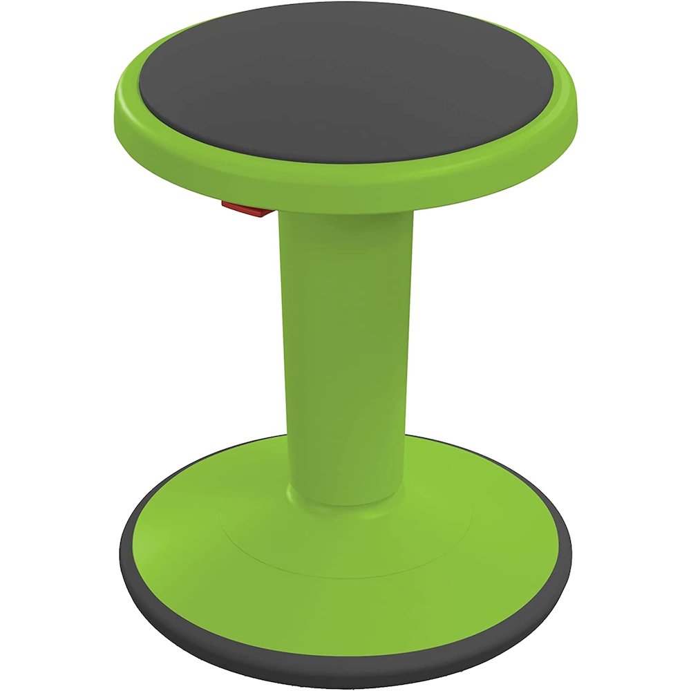Hierarchy Height Adjustable Grow Stool- Short Stool (Green). Picture 1