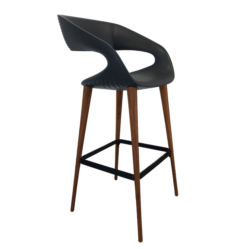 Shape Barstool Anthracite. Picture 1