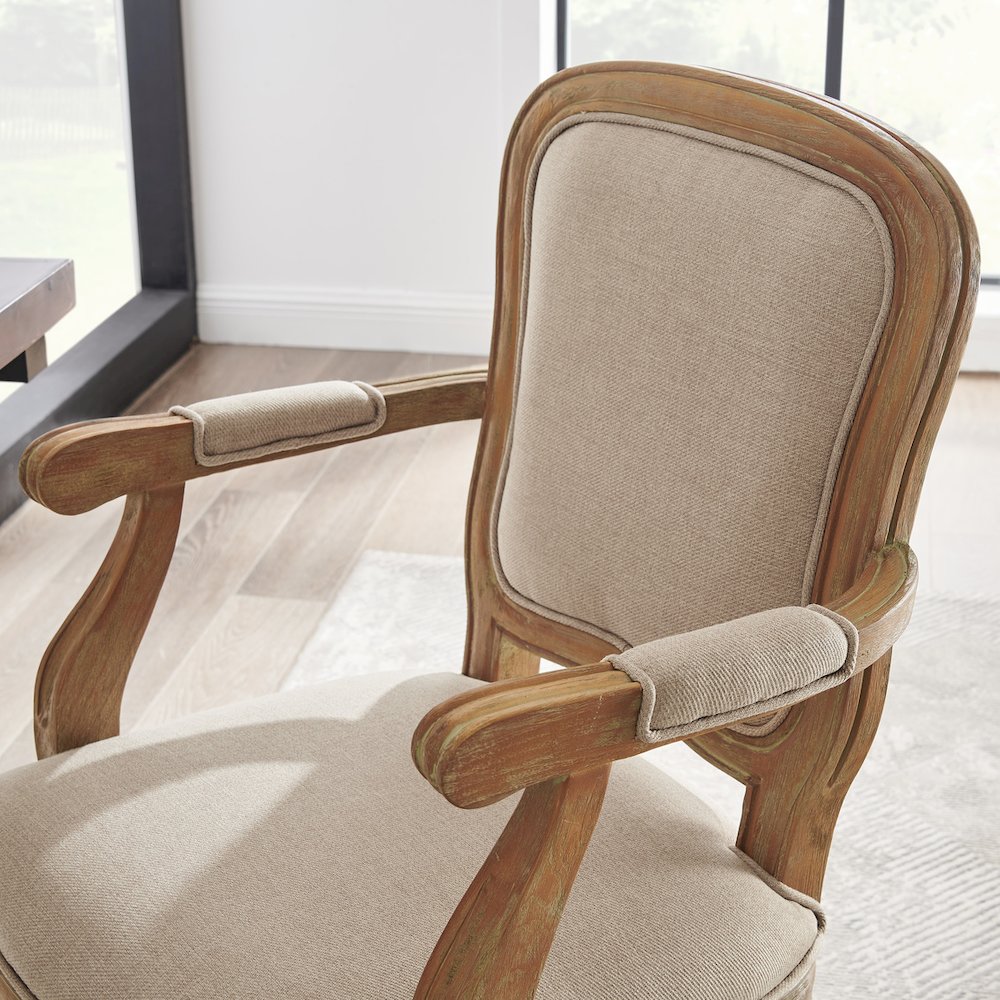 Maybell Office Chair, Natural. Picture 3