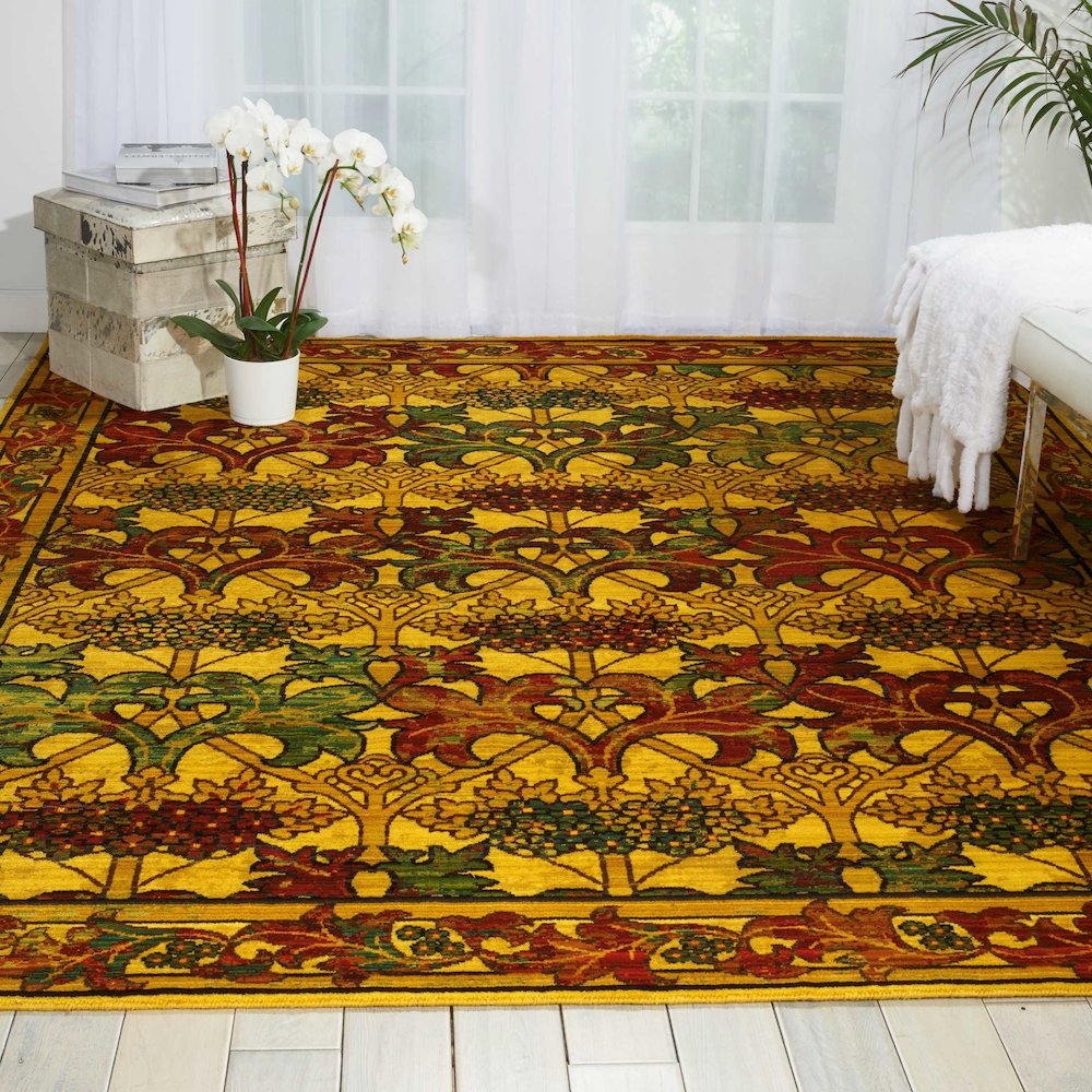Timeless Stained Glass Area Rug. Picture 3