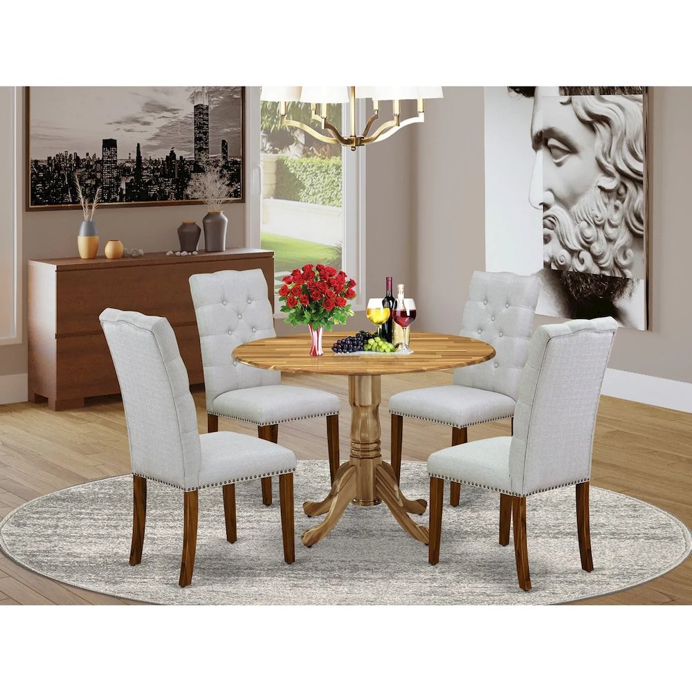 Dining Room Set Natural, DLEL5-ANA-05. Picture 10