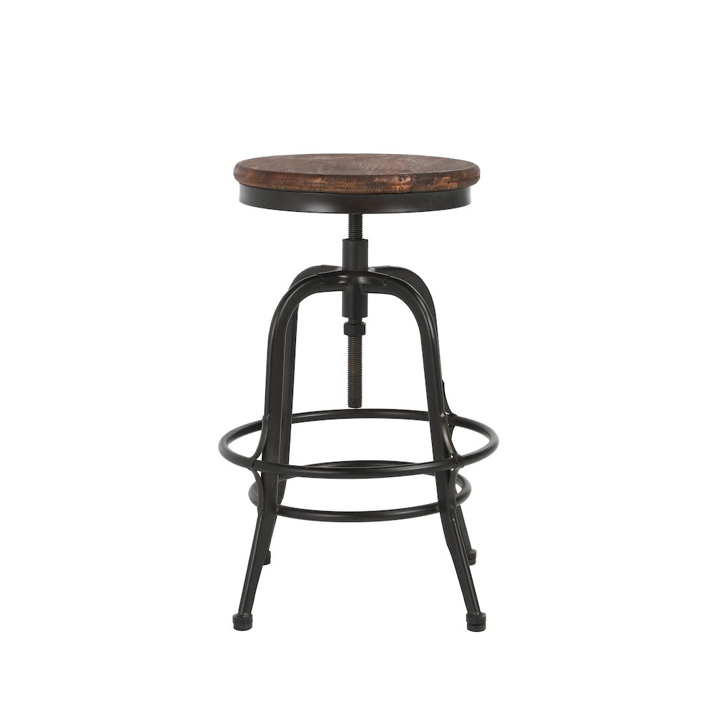 Piper Adjustable Counter Stool Black. Picture 2