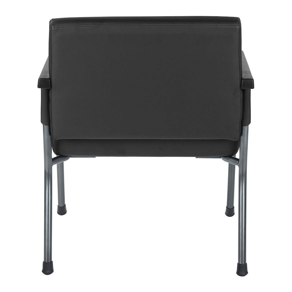Bariatric Big & Tall Chair in Dillion Black Fabric. Picture 3