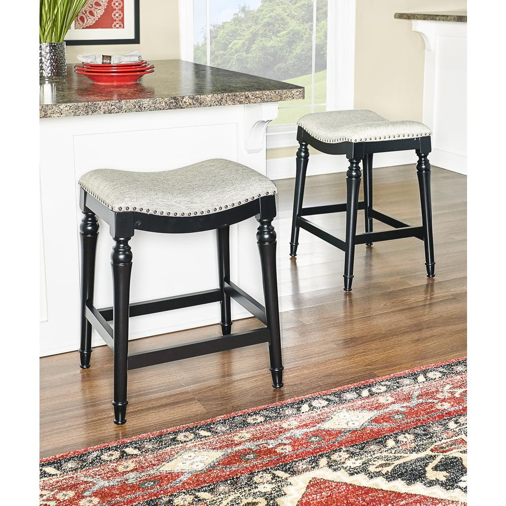 Hayes Counter Stool Black. Picture 2