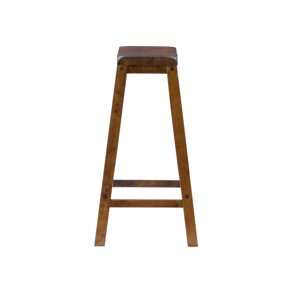 "Honey Brown" Bar Stool, 29" Seat Height - overpacked. Picture 2