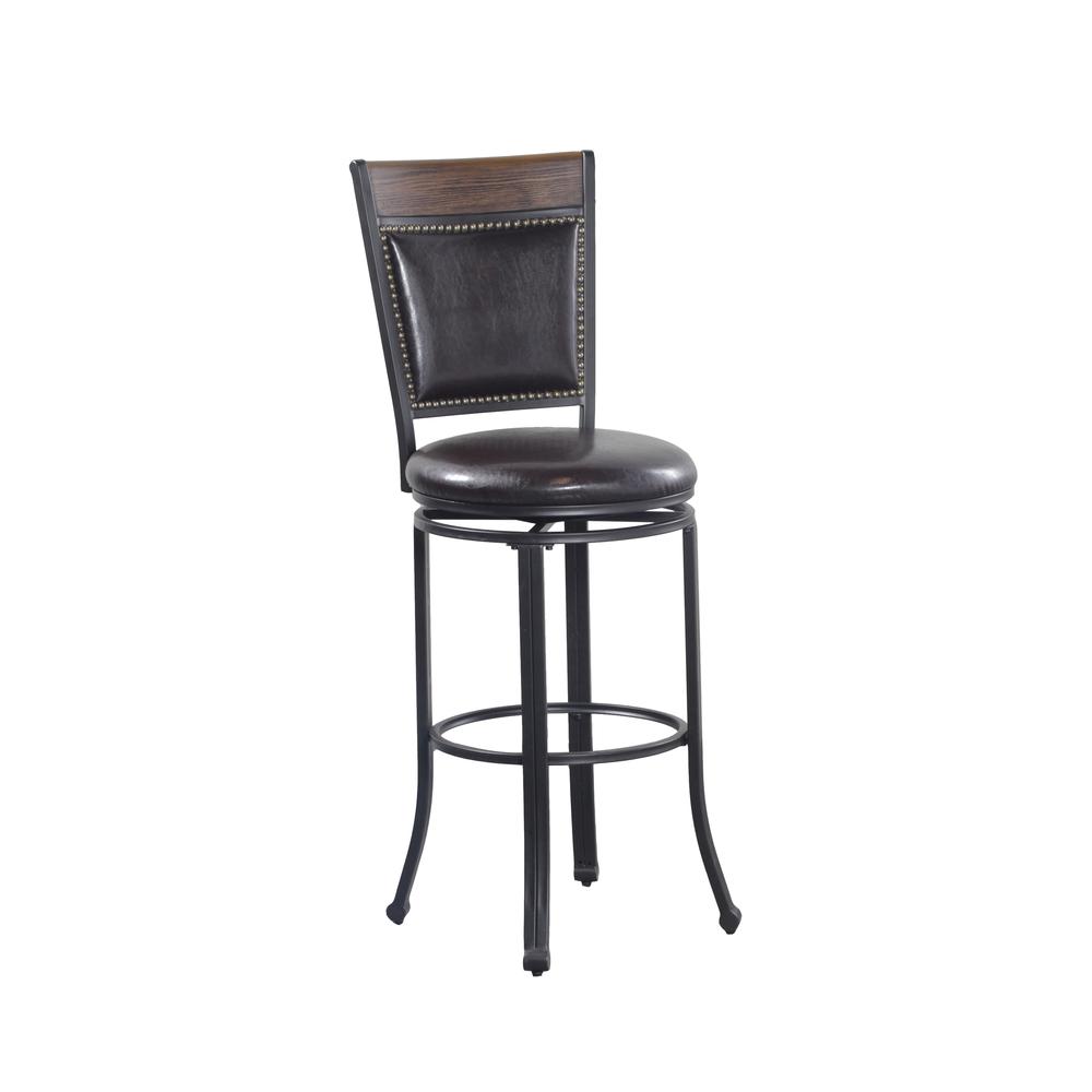 Franklin Swivel Bar Stool. Picture 1