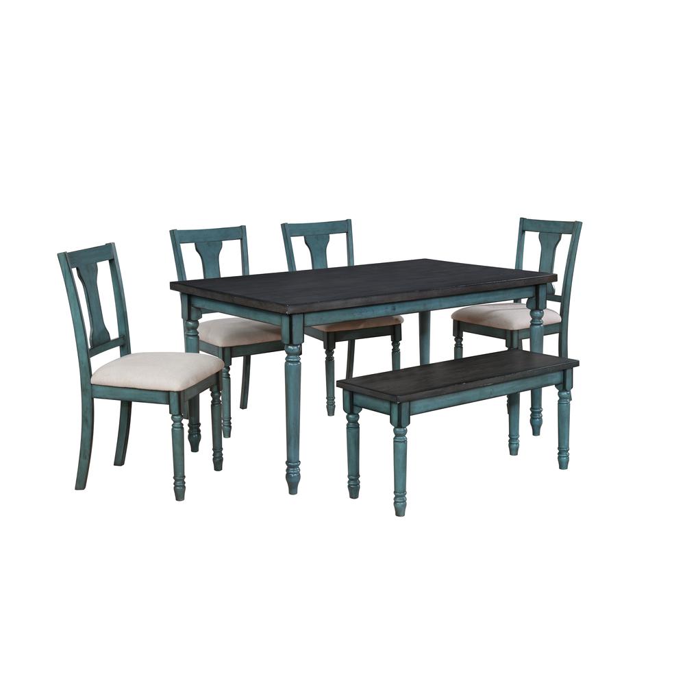 Willow  6 Piece Dining Set. Picture 1