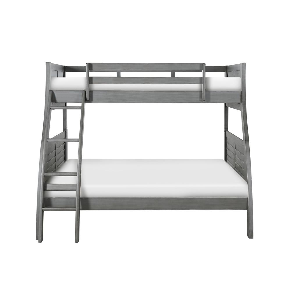 Easton Gray Bunk Bed-ships in 4 cartons. Picture 3