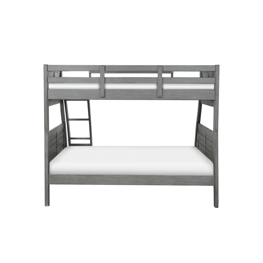 Easton Gray Bunk Bed-ships in 4 cartons. Picture 5