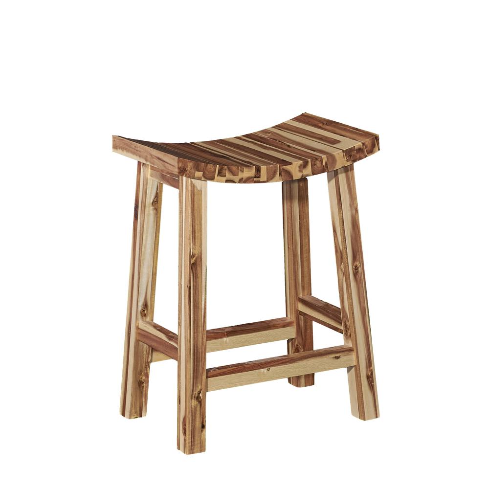 Dale Saddle Counter Stool. Picture 3