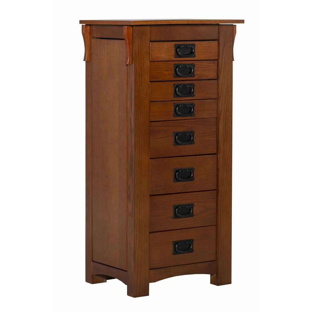 Mission Oak Jewelry Armoire. The main picture.