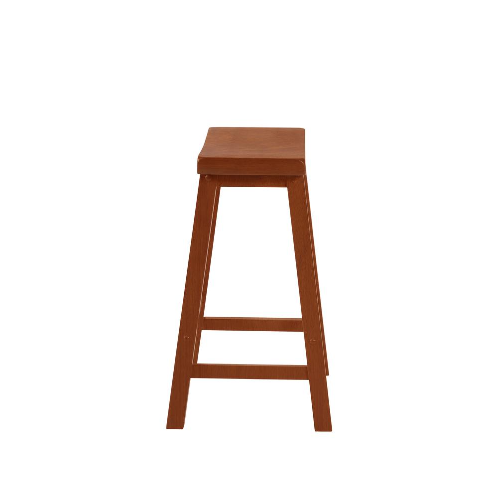 "Honey Brown" Counter Stool, 24" Seat Height - overpacked. Picture 4