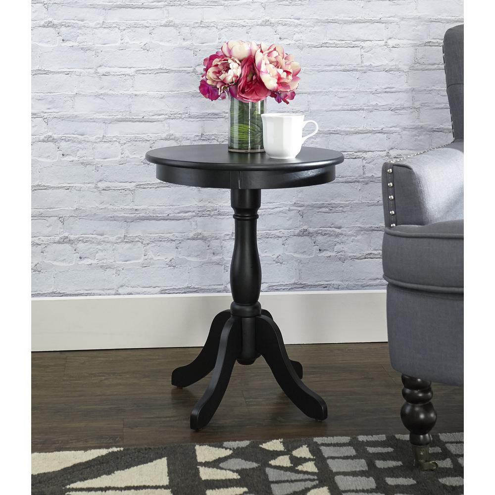 Round Black Table. Picture 3