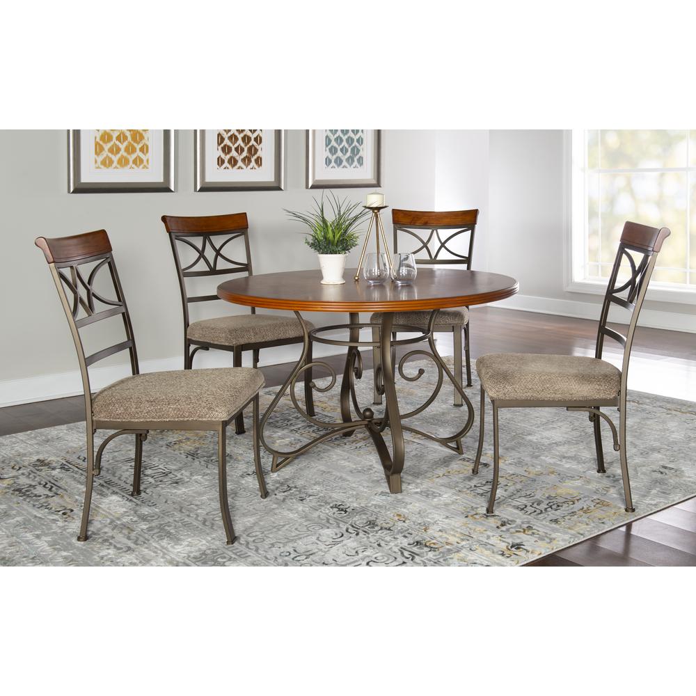 Hamilton 5pc Stationary Dining Set. Picture 1