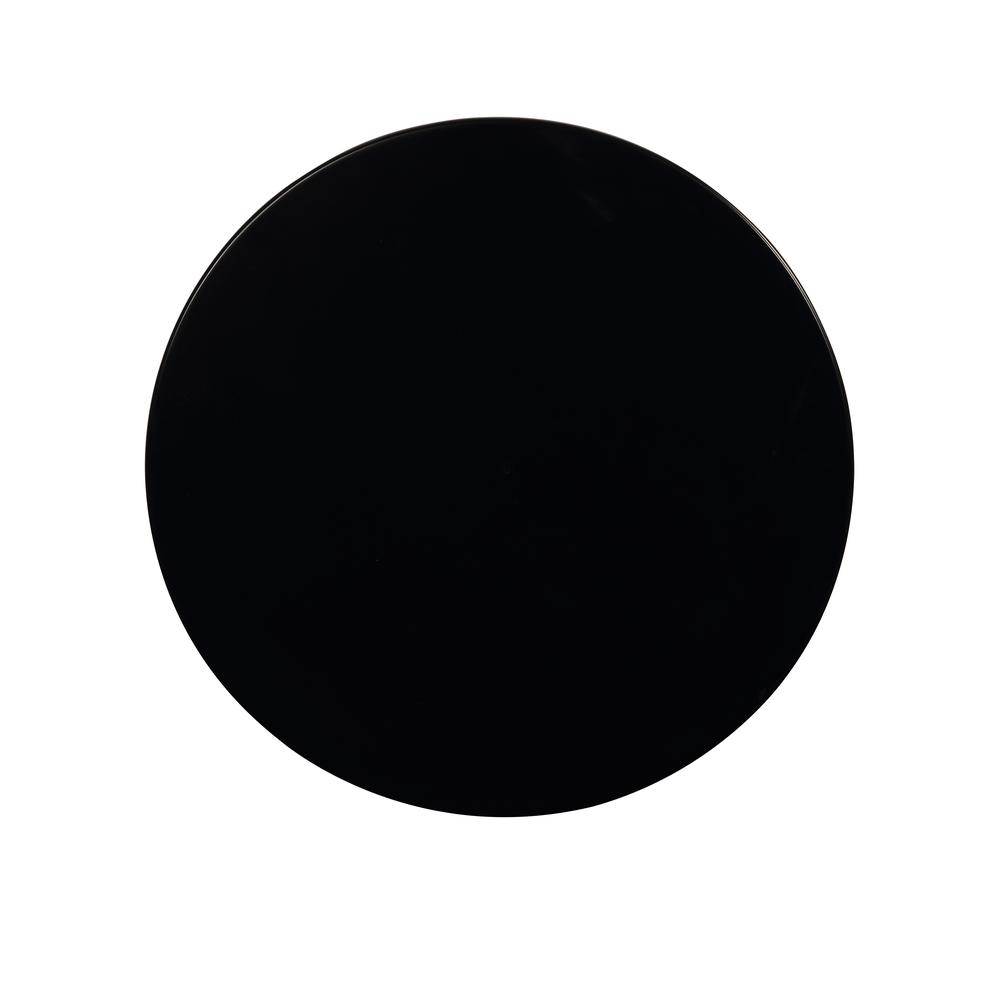 Round Black Table. Picture 2