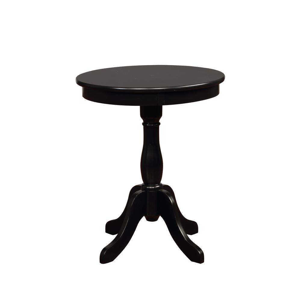 Round Black Table. Picture 1