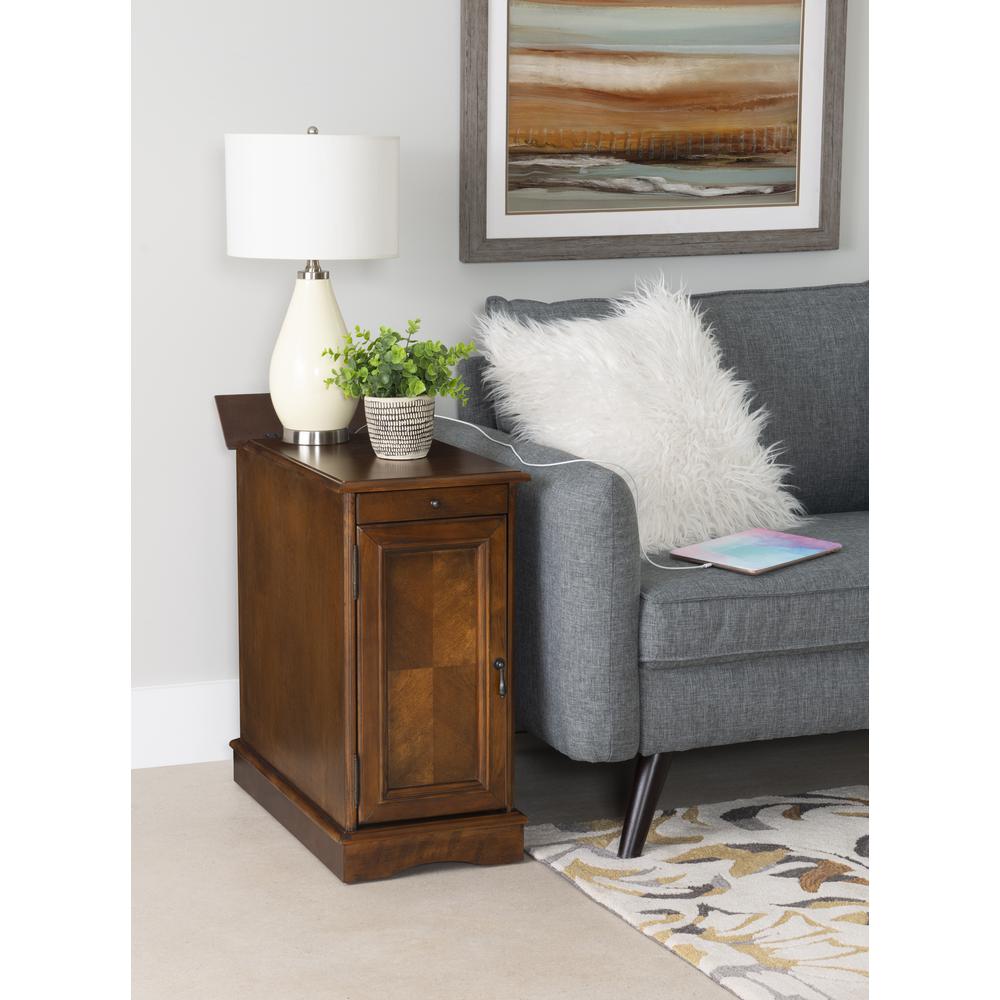 Butler Hazelnut Accent Table. Picture 10
